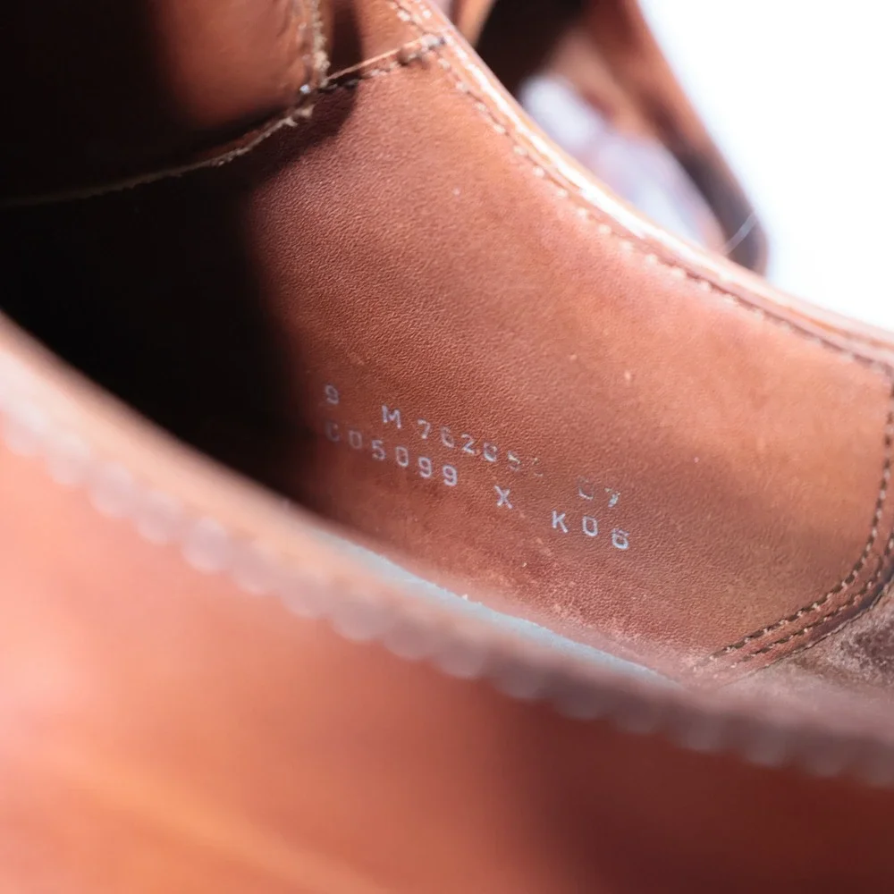 Cole Haan Nike Air Mens Brown Leather Split Toe Derby Dress‎ Shoes Size 9 M